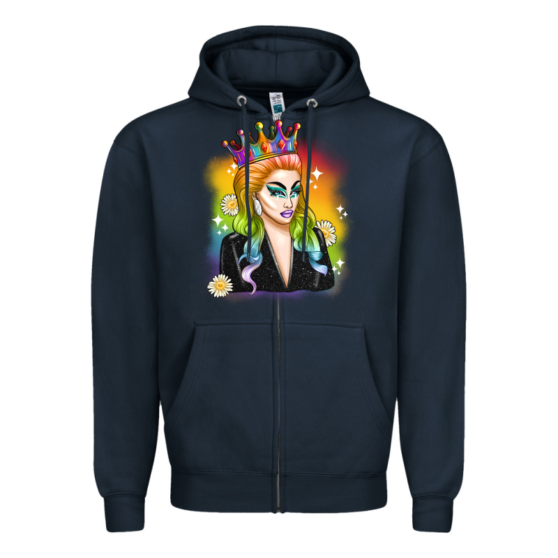 Drag Queen Zipper Hoodie by Artiststas | Teevron