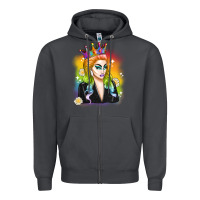 Smoke drag queen Zipper Hoodie - Artiststas