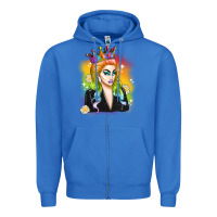 True Royal drag queen Zipper Hoodie - Artiststas