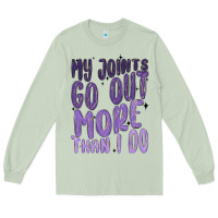 Matcha my joints go out more than ı do Long Sleeve Tee - MaliasSmallBusiness