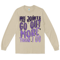 Mushroom my joints go out more than ı do Long Sleeve Tee - MaliasSmallBusiness
