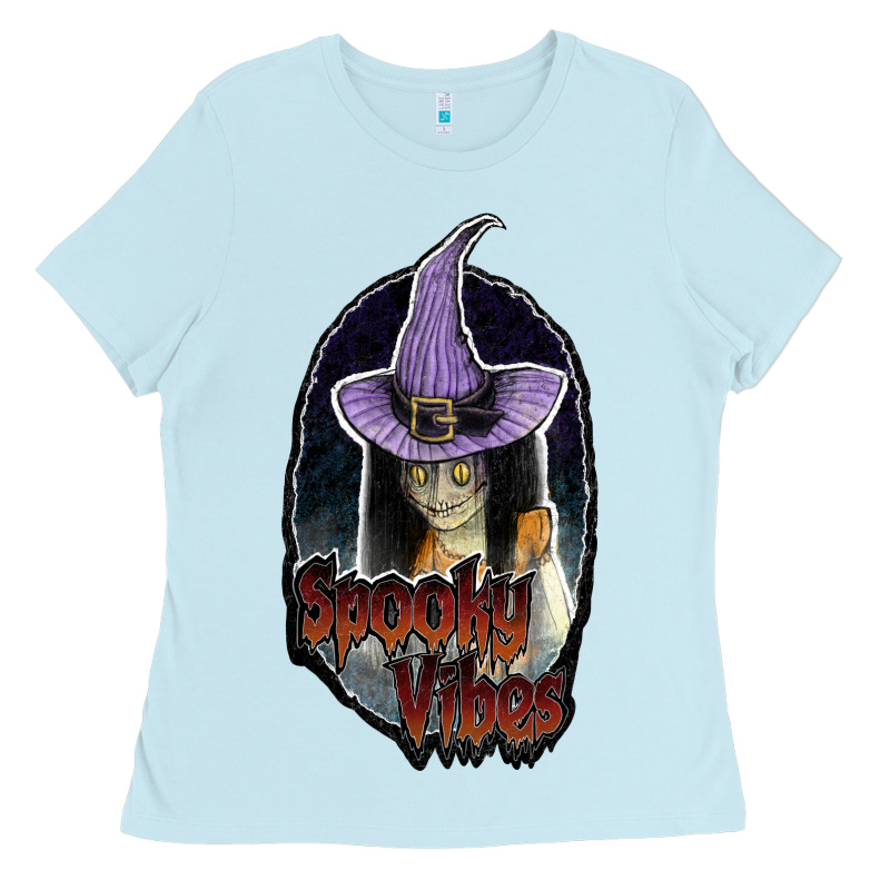 Spooky Vibes Ladies Tee by JahusDesignShop | Teevron