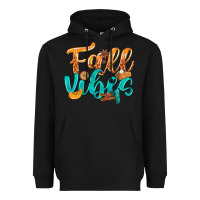 Black Fall Vibes with Food Heavyweight Hoodie - texasbilliewilder