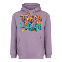 Lavender Fall Vibes with Food Heavyweight Hoodie - texasbilliewilder