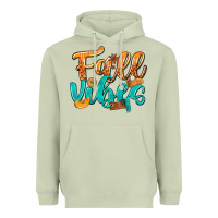 Matcha Fall Vibes with Food Heavyweight Hoodie - texasbilliewilder