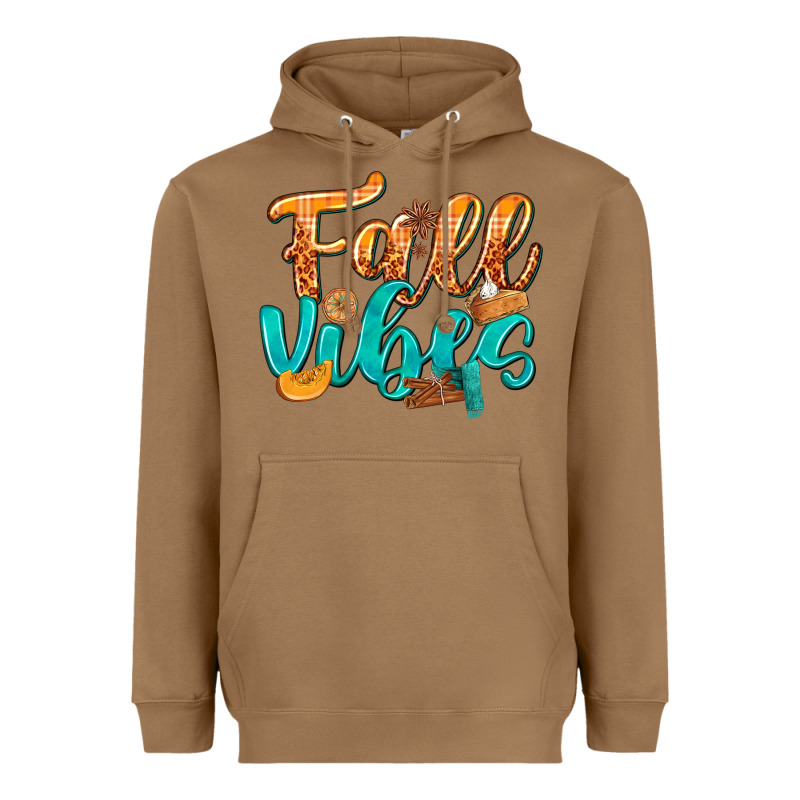 Fall Vibes With Food Heavyweight Hoodie by texasbilliewilder | Teevron