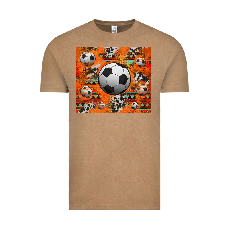 Soccer Aztec Glitter Tumbler Vintage Tee by Jasminsmagicworld | Teevron
