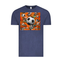 Vintage Denim soccer aztec glitter tumbler Vintage Tee - Jasminsmagicworld