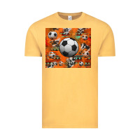 Vintage Mustard soccer aztec glitter tumbler Vintage Tee - Jasminsmagicworld