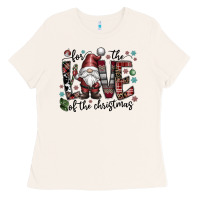 Bone for the love of the christmas Ladies Tee - CowhideDigitalArt