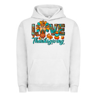 Pigment Lunar Rock Love Thanksgiving Gobble And Frappe Urban Hoodie - FaDigitalArtStudio
