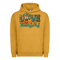 Pigment Peanut Butter Love Thanksgiving Gobble And Frappe Urban Hoodie - FaDigitalArtStudio