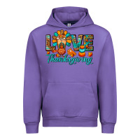 Tulip Love Thanksgiving Gobble And Frappe Urban Hoodie - FaDigitalArtStudio