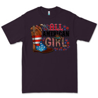 Plum all american girl Premium Tee - RacoonDesign