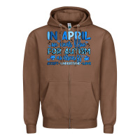 Chestnut in april we wear blue for autism awareness Zipper Hoodie - Artiststas