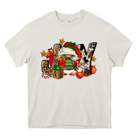 Cream joy gnomes Heavy Core Tee - FaDigitalArtStudio