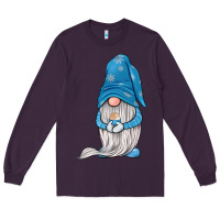 Plum winter gnome Long Sleeve Tee - JahusDesignShop
