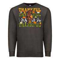 Smoke Thankful Thankful Thankful Premium Sweatshirt - NancyCooperArtShop