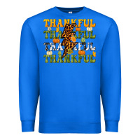 True Royal Thankful Thankful Thankful Premium Sweatshirt - NancyCooperArtShop
