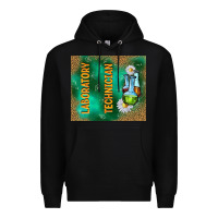 Black laboratory technician Premium Hoodie - TumblerDesignByShophia