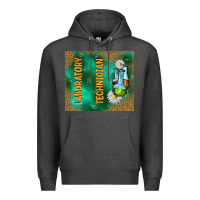 Charcoal Heather laboratory technician Premium Hoodie - TumblerDesignByShophia