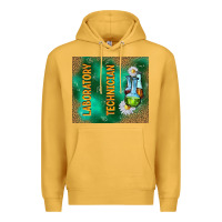 Mustard laboratory technician Premium Hoodie - TumblerDesignByShophia