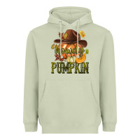 Matcha Howdy Pumpkin Heavyweight Hoodie - texasbilliewilder