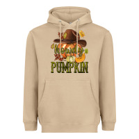 Mushroom Howdy Pumpkin Heavyweight Hoodie - texasbilliewilder