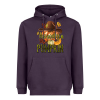 Plum Howdy Pumpkin Heavyweight Hoodie - texasbilliewilder