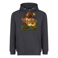 Smoke Howdy Pumpkin Heavyweight Hoodie - texasbilliewilder