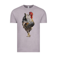 Cream Legbar Rooster Vintage Tee | Teevron