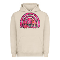 Pigment French Oak breast cancer rainbow gnomes Urban Hoodie - FaDigitalArtStudio