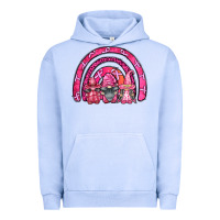 Pigment Grape Ice breast cancer rainbow gnomes Urban Hoodie - FaDigitalArtStudio