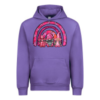 Tulip breast cancer rainbow gnomes Urban Hoodie - FaDigitalArtStudio