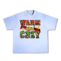 Grape Ice warm and cozy with scarf Urban Heavy Tee - AdoDesignShop