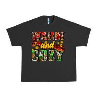 Pigment Black warm and cozy with scarf Urban Heavy Tee - AdoDesignShop