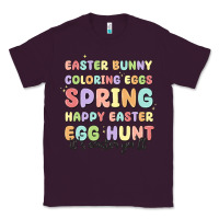Plum easter bunny spring Classic Tee - MaliasSmallBusiness