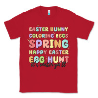 Red easter bunny spring Classic Tee - MaliasSmallBusiness