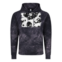 Cloud Black black and white cowhide backround Vintage Hoodie - NancyCooperArtShop