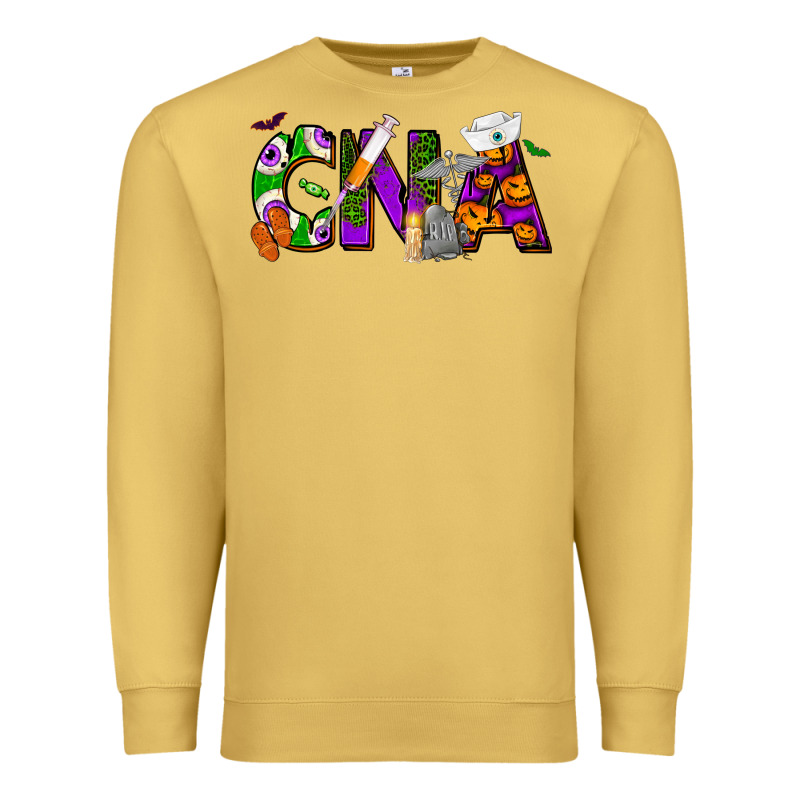 Halloween Cna Certified Nursing Assistant Premium Sweatshirt by NancyCooperArtShop | Teevron