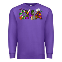 Purple Halloween CNA Certified Nursing Assistant Premium Sweatshirt - NancyCooperArtShop