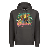 Smoke Busy doing Cowgirl shit Premium Hoodie - HowdyJamesFarm