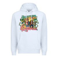 White Busy doing Cowgirl shit Premium Hoodie - HowdyJamesFarm