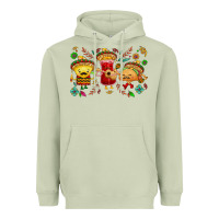 Matcha Mexican taco nacho and souce Heavyweight Hoodie - NancyCooperArtShop
