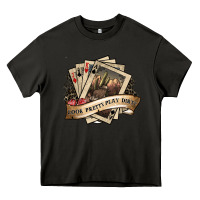 Asphalt look pretty play dirty Heavy Core Tee - SublimationCraftShop
