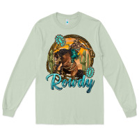 Matcha western rowdy Long Sleeve Tee - NancyCooperArtShop