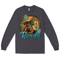 Smoke western rowdy Long Sleeve Tee - NancyCooperArtShop