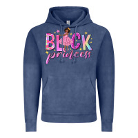 Vintage Denim black princess black girl Vintage Hoodie - NancyCooperArtShop