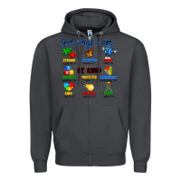 Smoke god says i am autism Zipper Hoodie - Artiststas