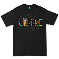 Black give me coffee jesus Premium Tee - CowhideDigitalArt